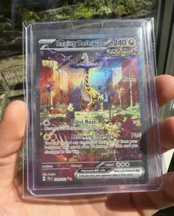 Raging Bolt ex 208/162 Temporal Forces Special Illustration Rare NM Pokemon - Image 1