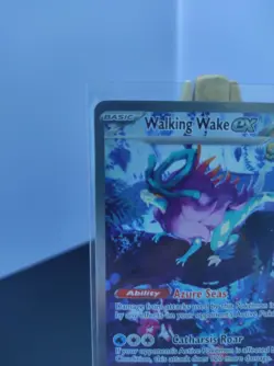 Walking Wake ex 205/162 Temporal Forces Special Illustration Rare NM Pokemon - Image 3