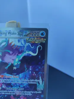 Walking Wake ex 205/162 Temporal Forces Special Illustration Rare NM Pokemon - Image 4