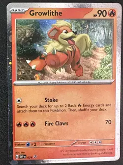 Pokemon TCG Growlithe - SV: Scarlet & Violet Promo Cards 024 Promo - Image 1