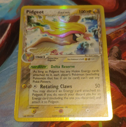 Pokemon TCG Pidgeot Delta Species EX Holon Phantoms Holo Rare 14/110 2006 - Image 1