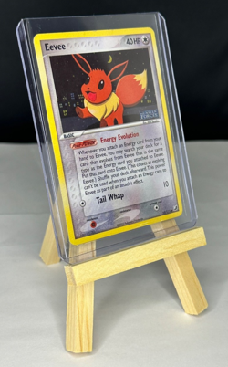 2005 Pokemon EX Unseen Forces Eevee 55/115 Reverse Holo Stamped MP - Image 1