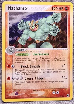 Pokemon TCG Machamp 9/101 Reverse Holo - EX Hidden Legends (LP to NM) - Image 1