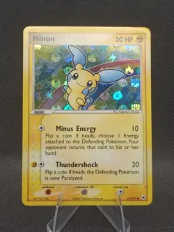 ⚡ Minun 67/101 MP Holo – EX Hidden Legends 2004 – Vintage Pokemon TCG⚡ - Image 2