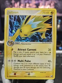 Pokemon Jolteon 8/115 EX Unseen Forces Reverse Holo Stamped - Image 1