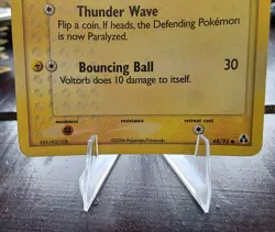 Pokemon TCG Voltorb EX Legend Maker 68/92 Stamped Reverse Holo Swirl - Image 5