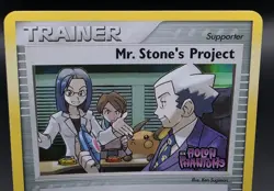 Pokemon TCG Mr. Stone's Project Trainer 88/110 - EX Holon Phantoms 2006 English - Image 2