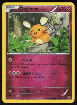 Pokemon TCG - Phantom Forces - Dedenne 70/119 Reverse Holo - P - Image 1