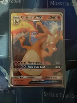 Pokemon TCG Charizard GX Holo Ultra Rare Card 9/68 Hidden Fates - Image 1
