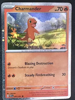 Pokemon TCG Charmander - (Cosmos Holo) Miscellaneous Cards & Products 007/091 Co - Image 1