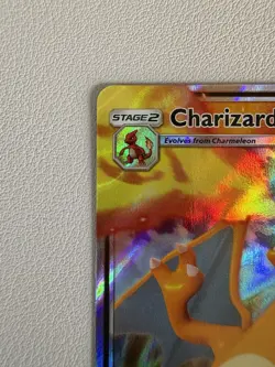 Pokemon TCG Charizard GX Hidden Fates Card Holo 9/68 Ultra Rare Mint Condition - Image 4