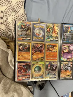 Ultra PRO Pokemon TCG Binder Lot 27 Cards Decidueye GX Tapu Fini GX Mewtwo EX - Image 3