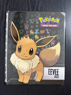 POKEMON Eevee #133 Ultra Pro 4 Pocket Binder 10 Pages 9 Pockets 90-180 Cards TCG - Image 1