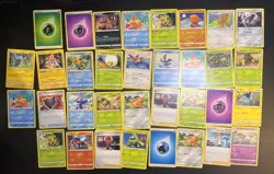Pokemon TCG - Pokemon trading cards, Large mixed lot (74 cards total) (See desc) - Image 2