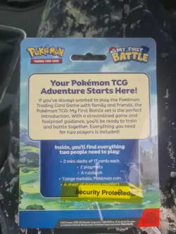 Pokemon TCG My First Battle Pikachu Bulbasaur Deck Blue Border Card - Image 2