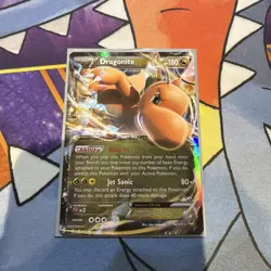Dragonite EX 74/111 Furious Fists Ultra Rare Holo HP Pokemon TCG - Binder Card - Image 1