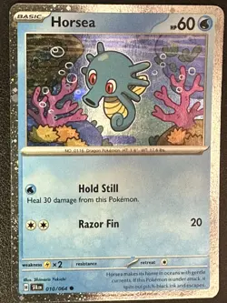 Pokemon TCG Horsea - (Cosmos Holo) Miscellaneous Cards & Products 010/064 Promo - Image 1