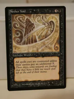 Nether Void - Legends (LEG) 1994 - MTG Magic the Gathering RARE - Image 2