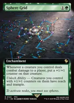 MTG ~ Sphere Grid (Extended Art) ~ FIC ~ NM -0123 - Image 1