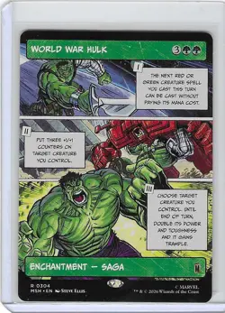 World War Hulk #304 R - Marvel - MTG - Borderless - NM - Image 1