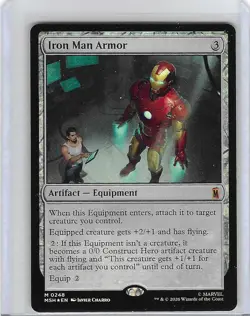 Iron Man Armor #248 Foil - Marvel - MTG - Magic the Gathering - NM - Image 1