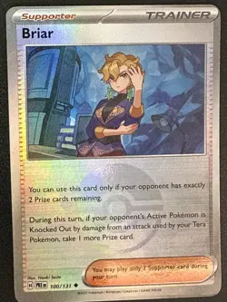 Pokemon TCG Briar (Poke Ball Pattern) SV: Prismatic Evolutions 100/131 Uncommon - Image 1