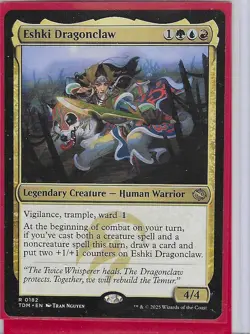 Eshki Dragonclaw #182 R - NM - Magic the Gathering - MTG - Image 1