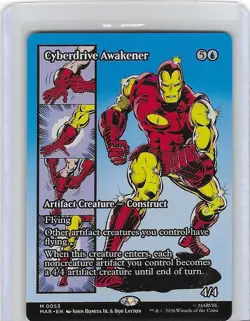 Cyberdrive Awakener #53 M - Marvel - MTG - Borderless - NM - Image 1