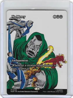 No Mercy #68 M - Marvel - MTG - Borderless - NM - Image 1