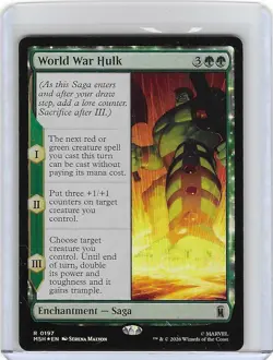 World War Hulk #197 Foil R - Marvel - MTG - Magic the Gathering - NM - Image 1