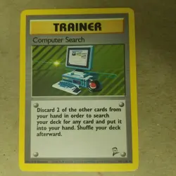 Computer Search 101/130 - Base Set 2 - Rare -VINTAGE WOTC POKEMON CARD - NM/M - Image 1