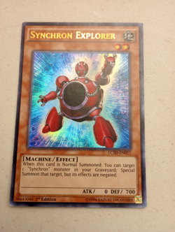 Yugioh Synchron Explorer LC5D-EN017 Ultra Rare 1st Ed NM Legendary Collection 5D - Image 1