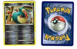 SNORLAX 33/111 RARE RISING RIVALS POKEMON REVERSE HOLO LP 2009 - Image 1