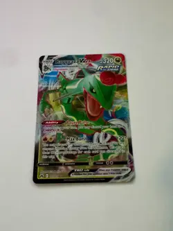 Pokemon TCG Rayquaza Vmax Crown Zenith 102/159 Holo Ultra Rare - Image 1