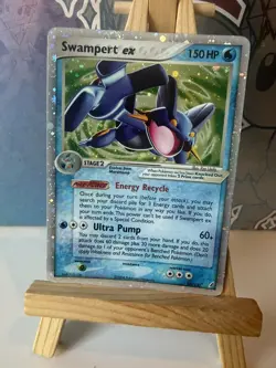 Swampert EX 98/100 Holo Rare EX Crystal Guardians Pokemon TCG - Image 1