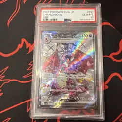 Pokemon 2023 Japanese SV4a Charizard ex 331/190 Shiny Secret Rare Holo PSA 10 - Image 1