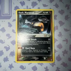 Dark Marowak Non-Holo Rare NM 7/109 EX Team Rocket Returns Pokemon - Image 2