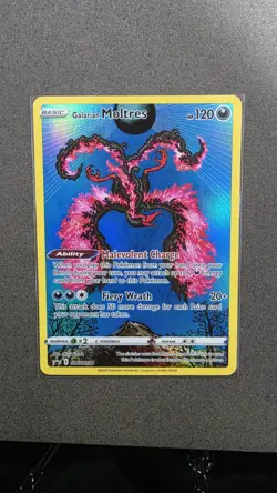 Pokemon TCG Galarian Moltres Sword & Shield Swsh284 Holo Promo - Image 1