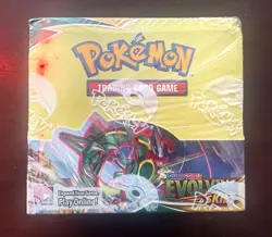 Pokemon TCG Evolving Skies Booster Box, Sealed (36 packs) - Image 1