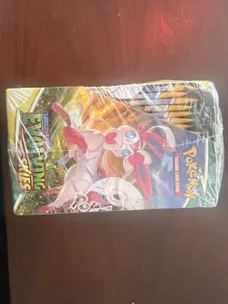 Pokemon TCG Evolving Skies Booster Box, Sealed (36 packs) - Image 2