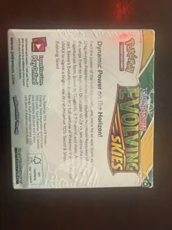 Pokemon TCG Evolving Skies Booster Box, Sealed (36 packs) - Image 3
