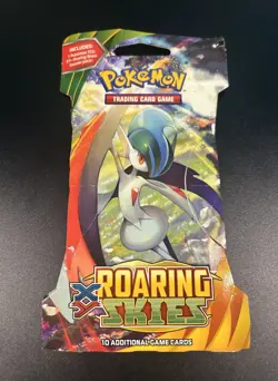 Pokemon XY Roaring Skies Gallade Factory Sealed sleeved Booster Pack - Image 1