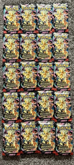 Lot of (100) Pokemon TCG Ascended Heroes Booster Packs SEALED - Image 2