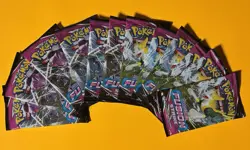 12x Pokemon TCG Sword Shield Fusion Strike Factory Sealed Booster Packs - Image 1