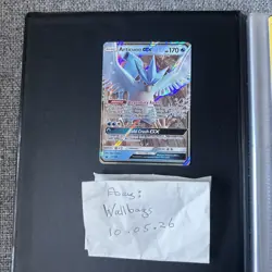 Pokemon TCG Articuno GX Celestial Storm 31/168 holo Trading Card - Image 1