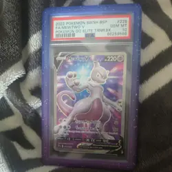 ⭐PSA 10 Mewtwo V FA SWSH229 ⭐Black Star Promo GEM MINT Graded Pokemon Card - Image 1