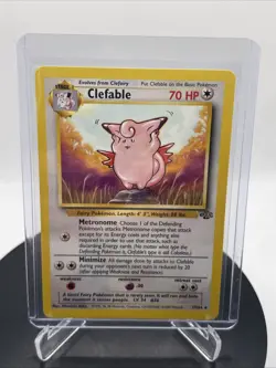 Clefable 17/64 - Jungle Unlimited Non-Holo Rare Pokemon TCG NM - Image 1