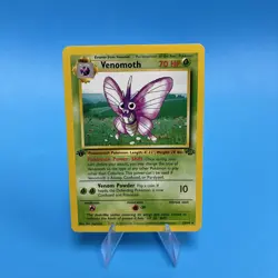 Pokemon Card Venomoth Jungle 1st Edition Rare 29/64 LP - Image 1