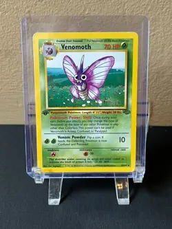 1999 Venomoth 29/64 First Edition Rare Pokemon Card - Jungle Set - Image 1