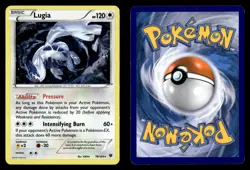 Lugia 78/124 Cracked Ice Holo Rare Deck Fates Collide Exclusives Pokemon Card - Image 1